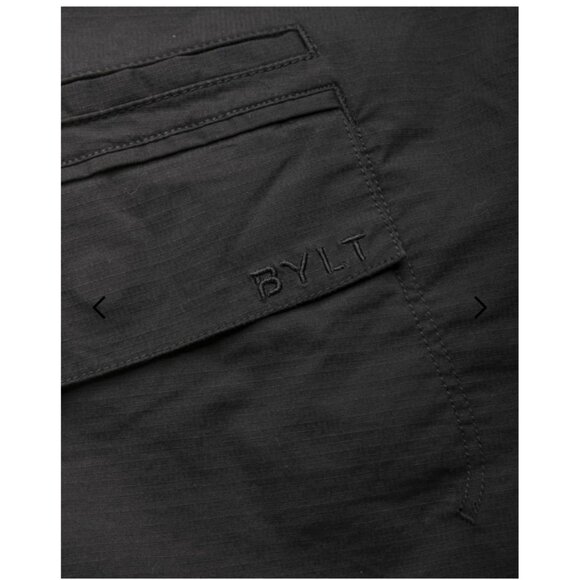 BYLT Basics Black Cargo Shorts - Picture 6 of 13